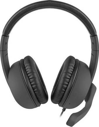 Kufje Natec Rhea me mikrofon, NSL-1452, Stereo, 2x 3.5mm, E zezë