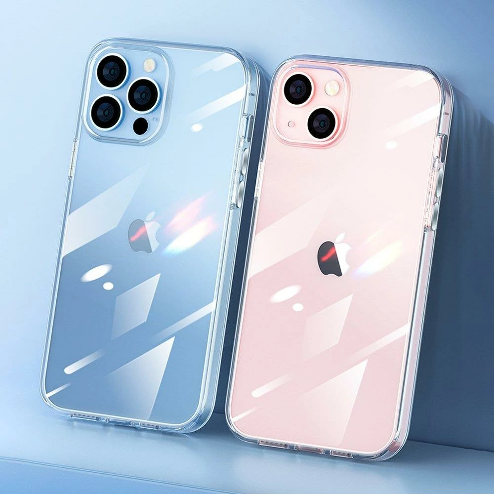 Mbështjellës Kingxbar Elegant Series për iPhone 13 Pro, Transparent