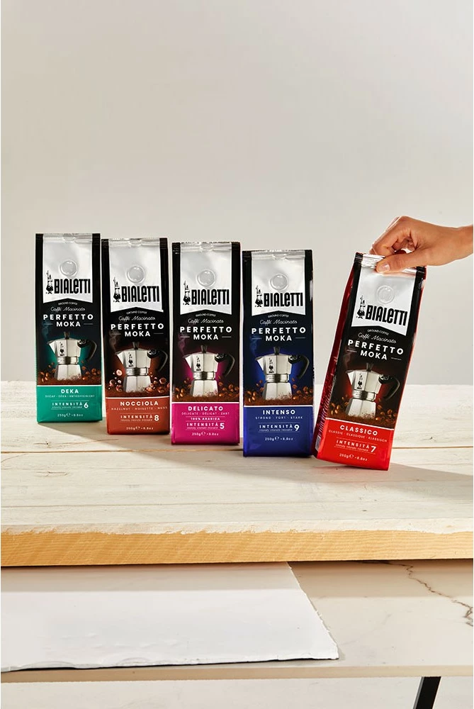 Kafe e bluar Bialetti Perfetto Moka, 250g, çokollatë