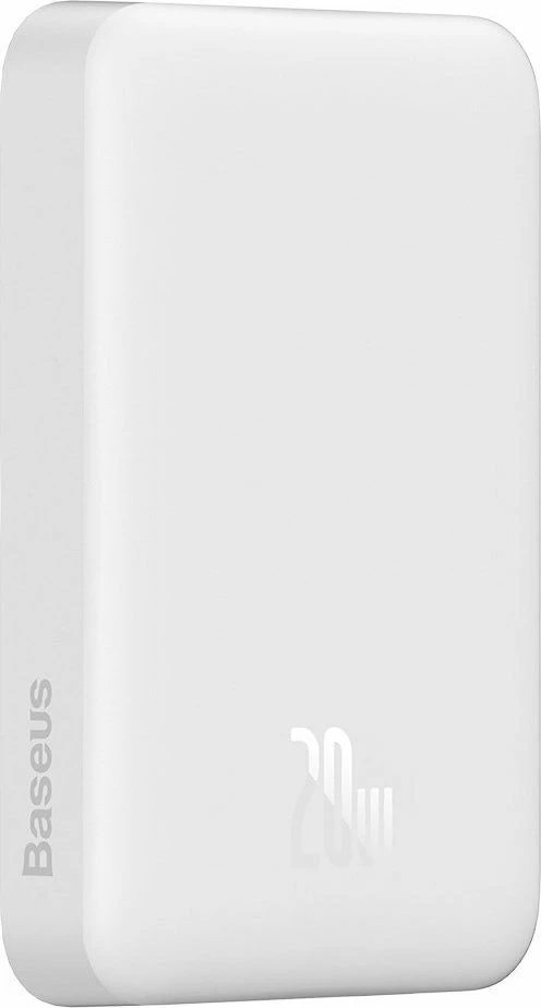Powerbank Baseus Magnetic Mini 10000mAh 20W, bardhë