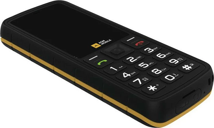 Celular AGM M9F 4G, Dual SIM, IP68/IP69, MIL-STD-810G, USB-C, zi/portokalli