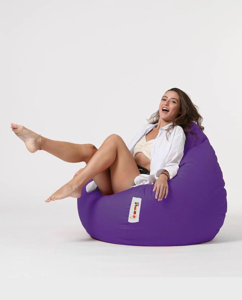 Qese për ulje kopshti, XXL, ngjyrë vjollcë, Atelier del Sofa