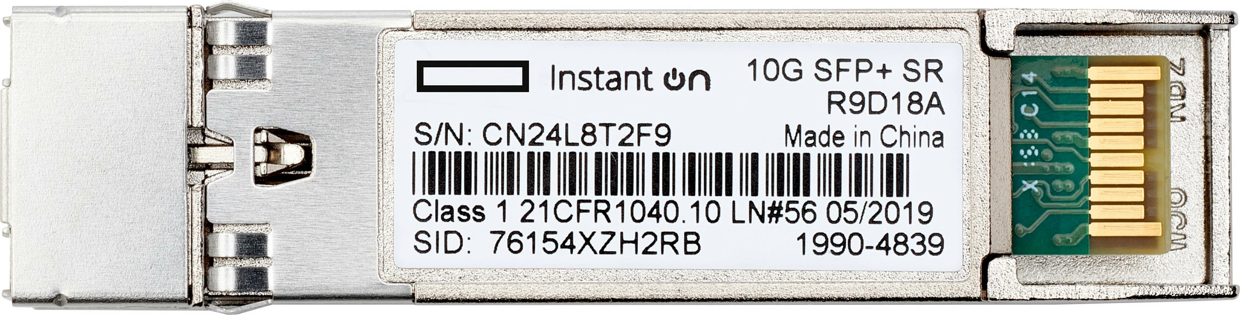Modul transceiver SFP+ Hewlett Packard Enterprise Aruba Instant On 10G SR, LC, MMF, 300m