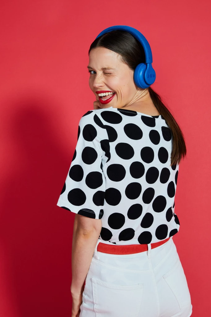 Kufje Jam Audio Been There Bluetooth on-ear, IPX4, 14 orë bateri, blu