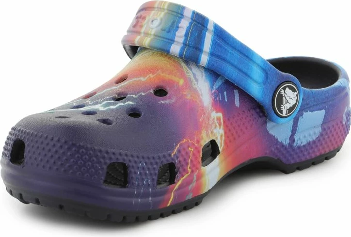 Atlete fëmijësh Crocs Classic Meta Scape Clog T, navy/multicolor [Madhësia: 27 - 28]