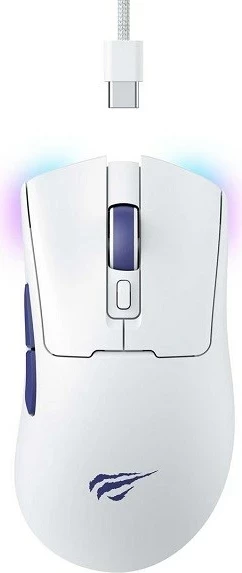 Maus Havit MS966WB, wireless, për lojëra, i bardhë
