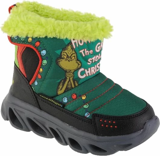 Atlete fëmijësh Skechers, të gjelbra