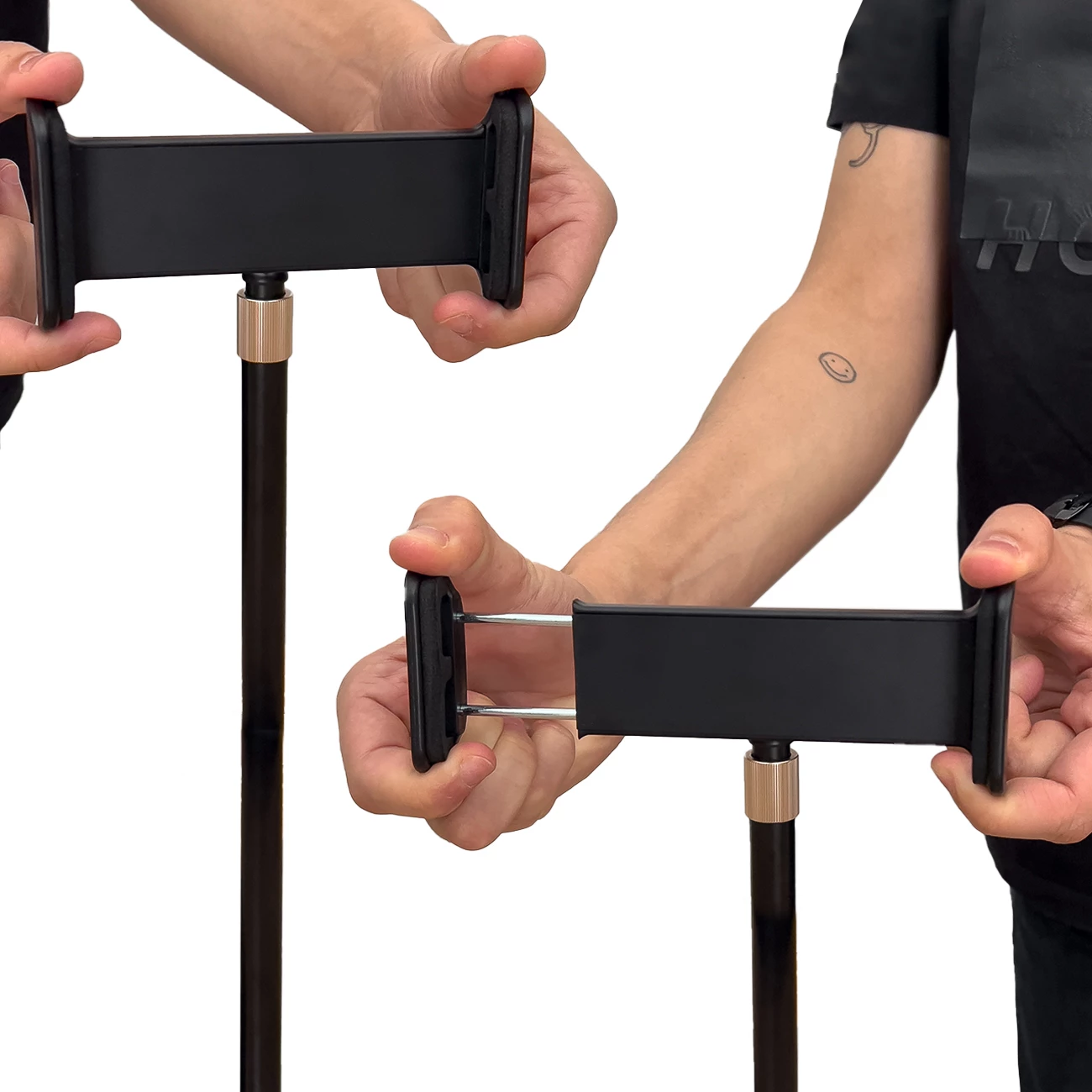 Mbajtës tavoline për tabletë dhe celular Wozinsky WTHBK4, i zi