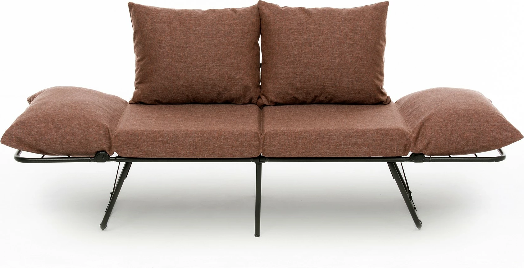 Divan-krevat dy ulëshe, ngjyrë kafe e çelët, Viper 2-Seater