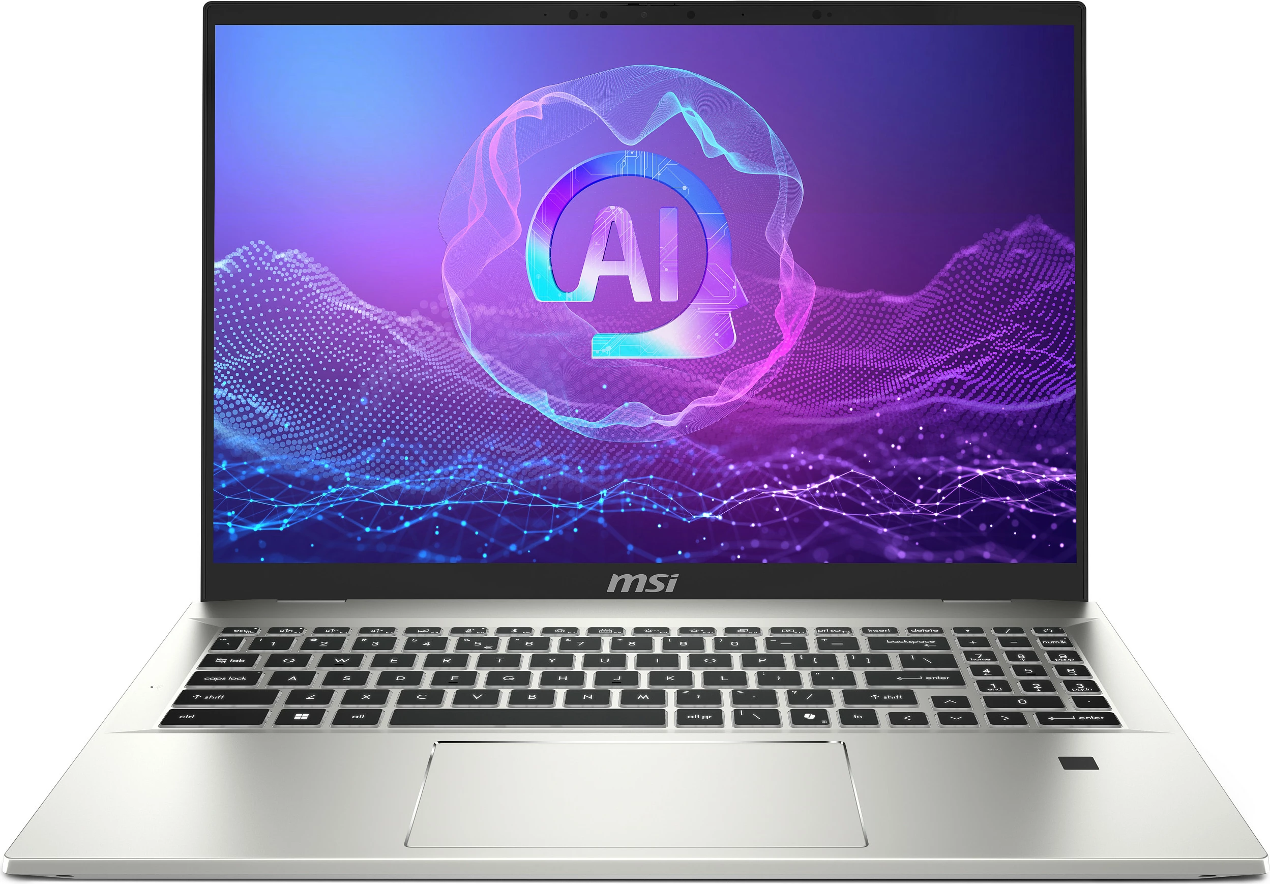 Laptop MSI Prestige A16 AI+ A3HMG-036, 16", Ryzen AI 9, 32GB RAM, 1TB SSD, Urban Silver