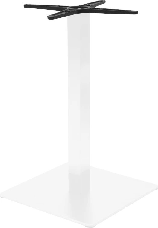 Bazë për tavolinë bar Stofan metalike e bardhë 45x45x108cm