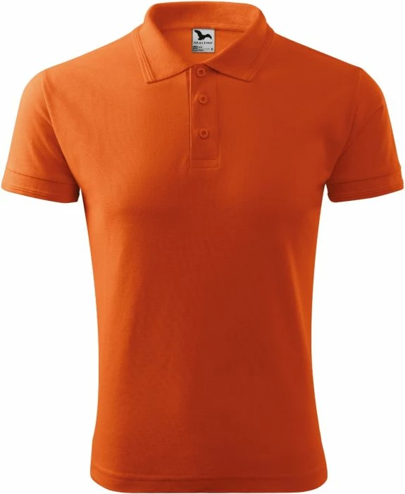 Polo maicë Malfini për meshkuj, portokalli [Madhësia: 4XL]