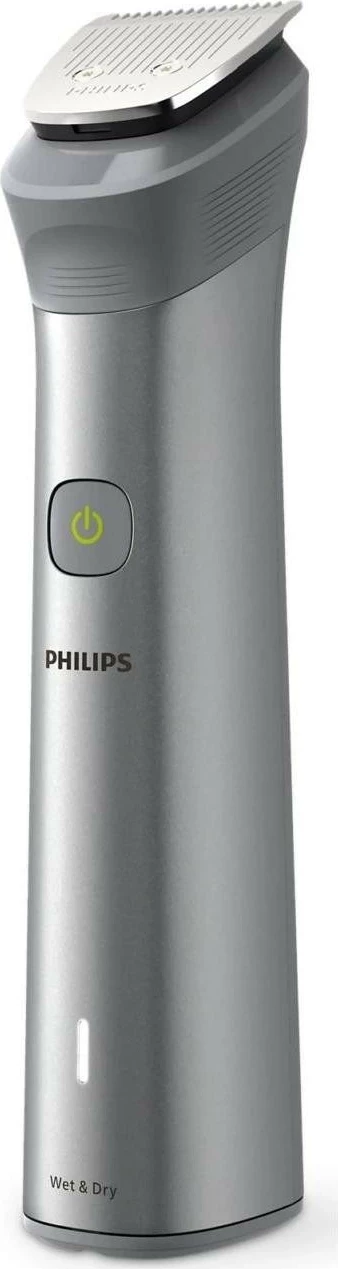 Trimer Philips Multigroom 5000 MG5920/15, 10 në 1, ngjyrë argjendi
