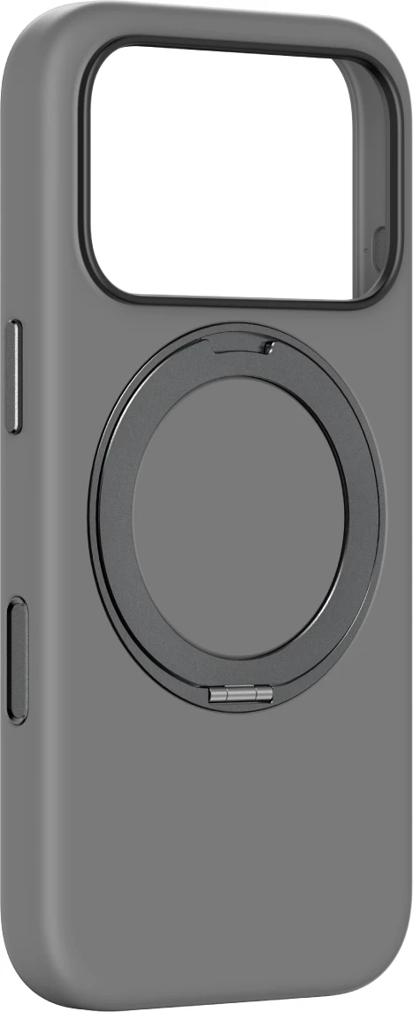 Mbështjellës AmazingThing Cloudie për iPhone 17 Pro, me mbajtëse, MagSafe, Gri