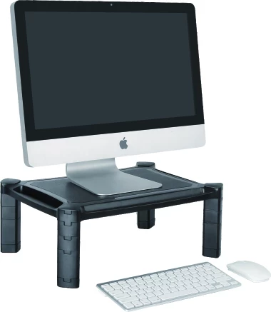 Mbajtëse monitori UVI Modular Multi-Purpose Smart Stand UVIMST, e rregullueshme 5–17 cm, kapacitet 10 kg, 50×33 cm, e zezë