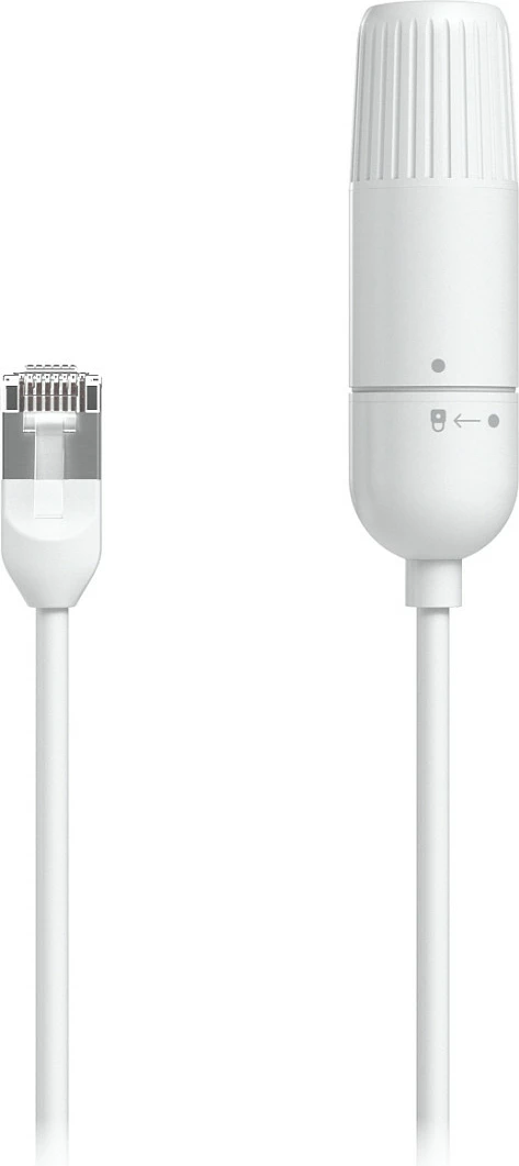 Kabllo zgjatuese Ethernet Ubiquiti UACC-Cable-Extender-C6A, Cat6a, 0.185 m, F/UTP, PoE++, 2 copë, e bardhë