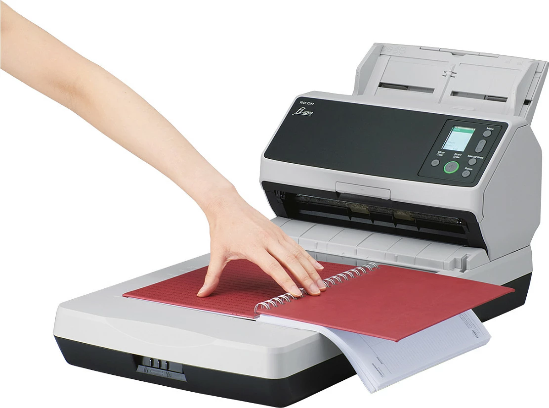Skaner dokumentesh Fujitsu fi-8290, ADF, Duplex, USB 3.2, LAN, flatbed