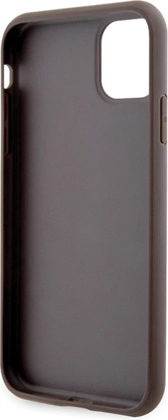 Mbështjellës Guess GUHCN61P4SNW për iPhone 11/XR, hardcase, kafe