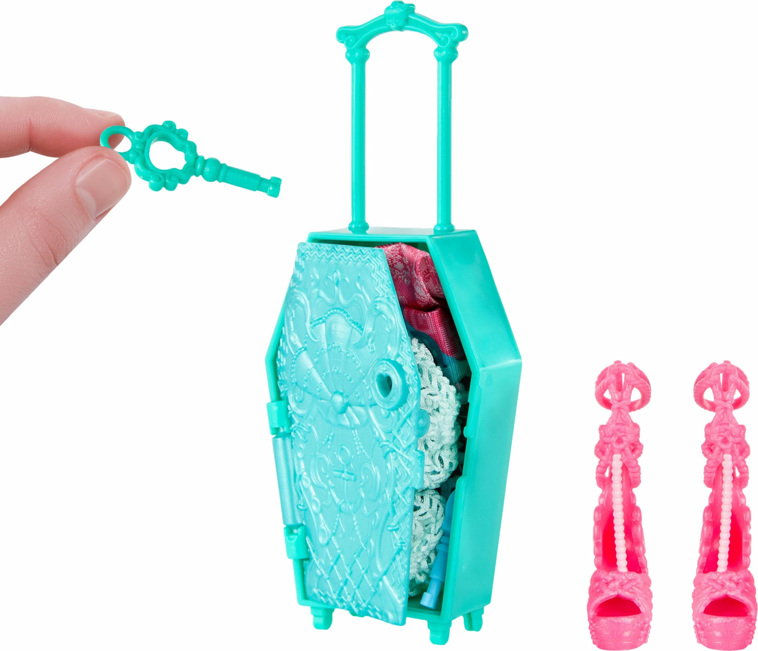 Kukull Monster High Scare Secrets Series 7 Lagoona Blue JDR51, 32.8 cm, vjollcë, set 1 copë