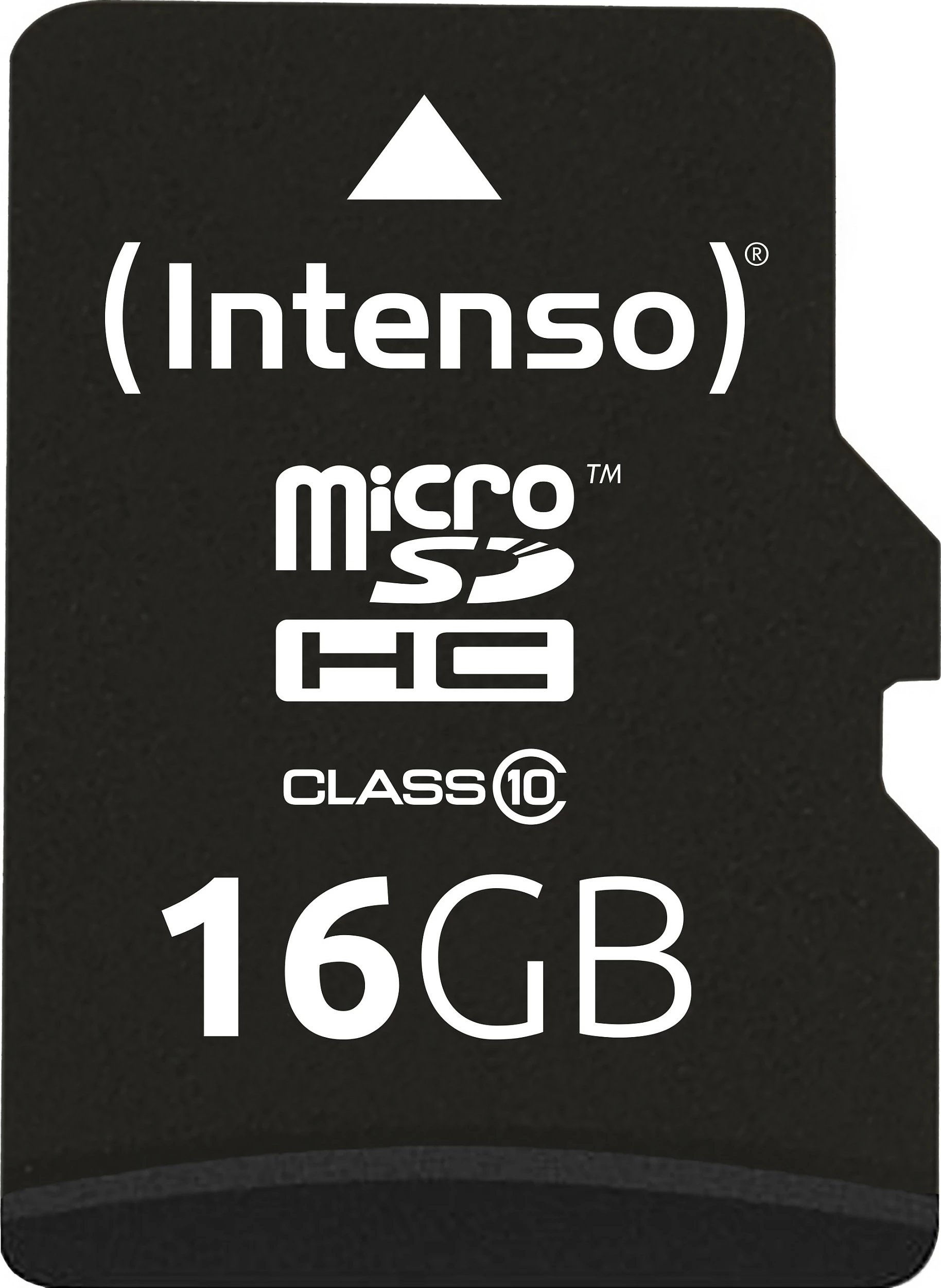 Kartelë memorje Intenso microSDHC 16GB, Class 10, 20MB/s, me adapter SD, e zezë