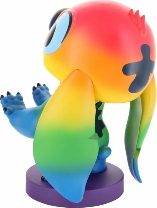 Mbajtës celulari/kontrolleri Cable Guys Disney Lilo & Stitch Rainbow Stitch 20 cm, shumëngjyrësh