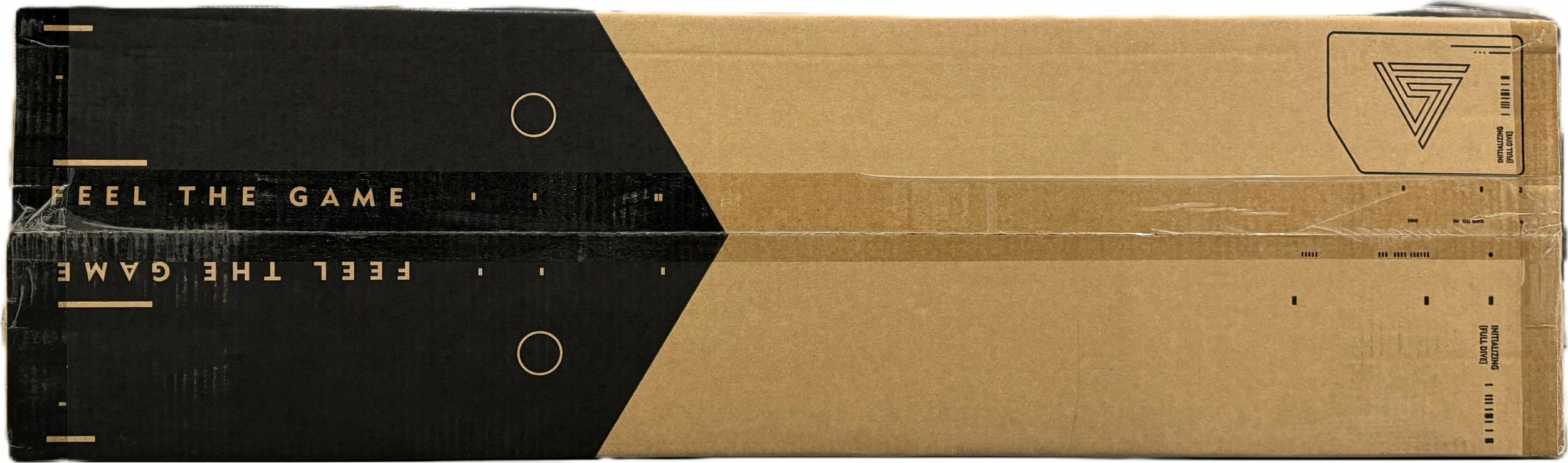 Tavolinë gaming SENSE7 Nomad Classic 100×50 cm, e zezë