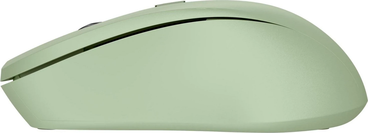 Maus Trust Mydo Silent, wireless, USB, i gjelbër