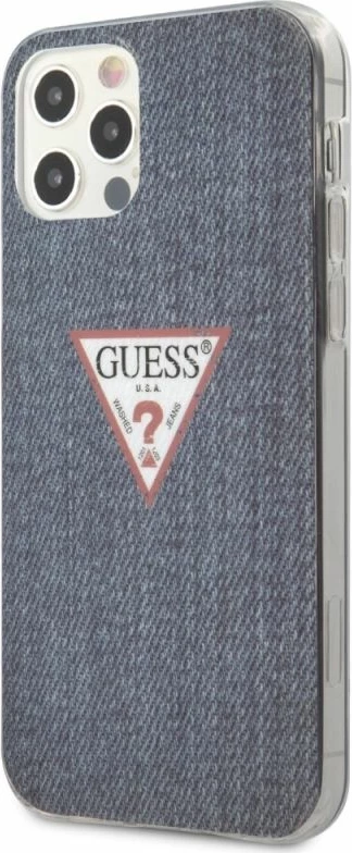 Hardcase Guess GUHCP12LPCUJULDB për iPhone 12 Pro Max, navy blue