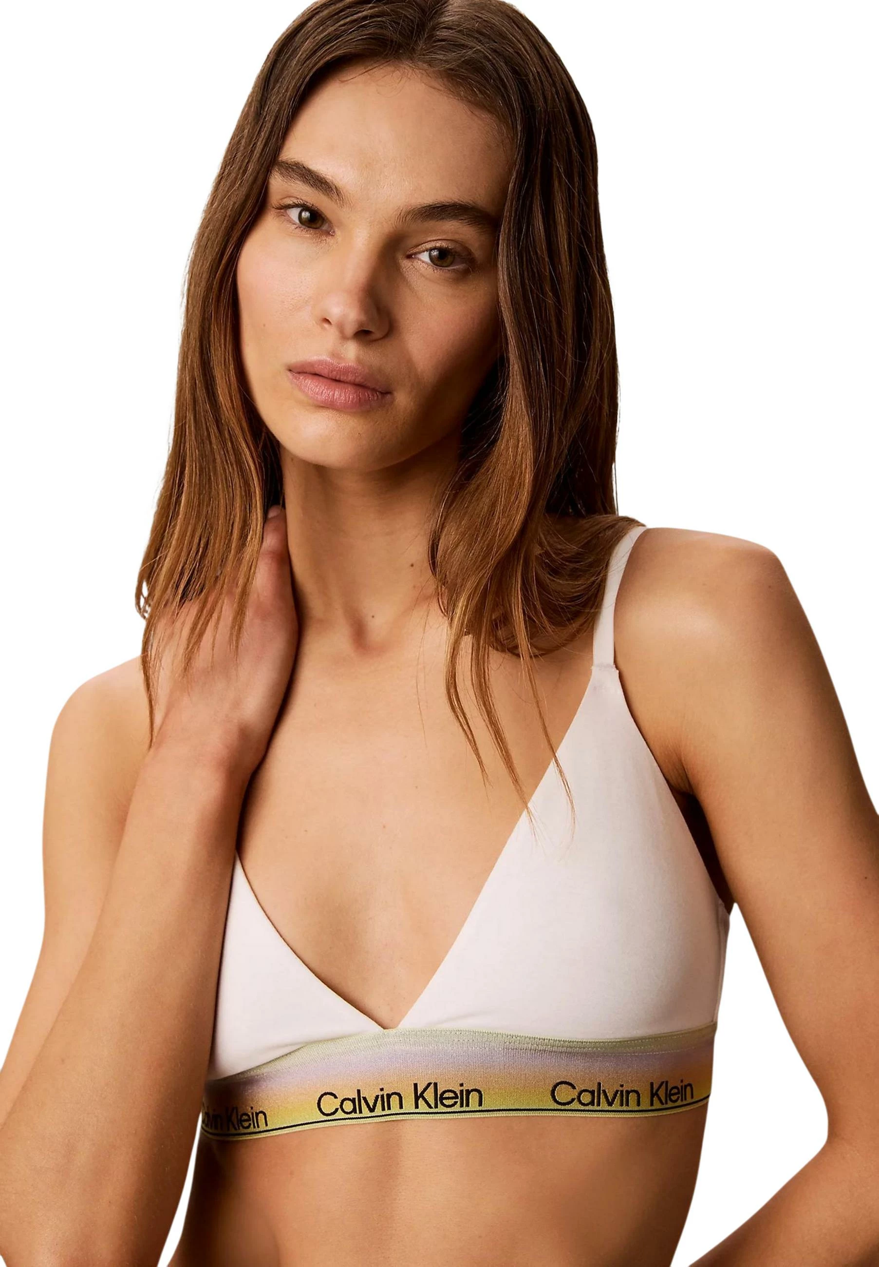 Sutjenë për femra Calvin Klein Underwear LV00QF8865, e bardhë [Madhësia: L]