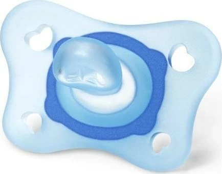 Biberon qetësues Chicco PhysioForma Mini Soft 0-2M silikon, mix, 2 copë