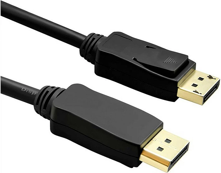 Kabllo DisplayPort VALUE DP V.1.4 KABEL1M, 1 m, 5120x2880, e zezë
