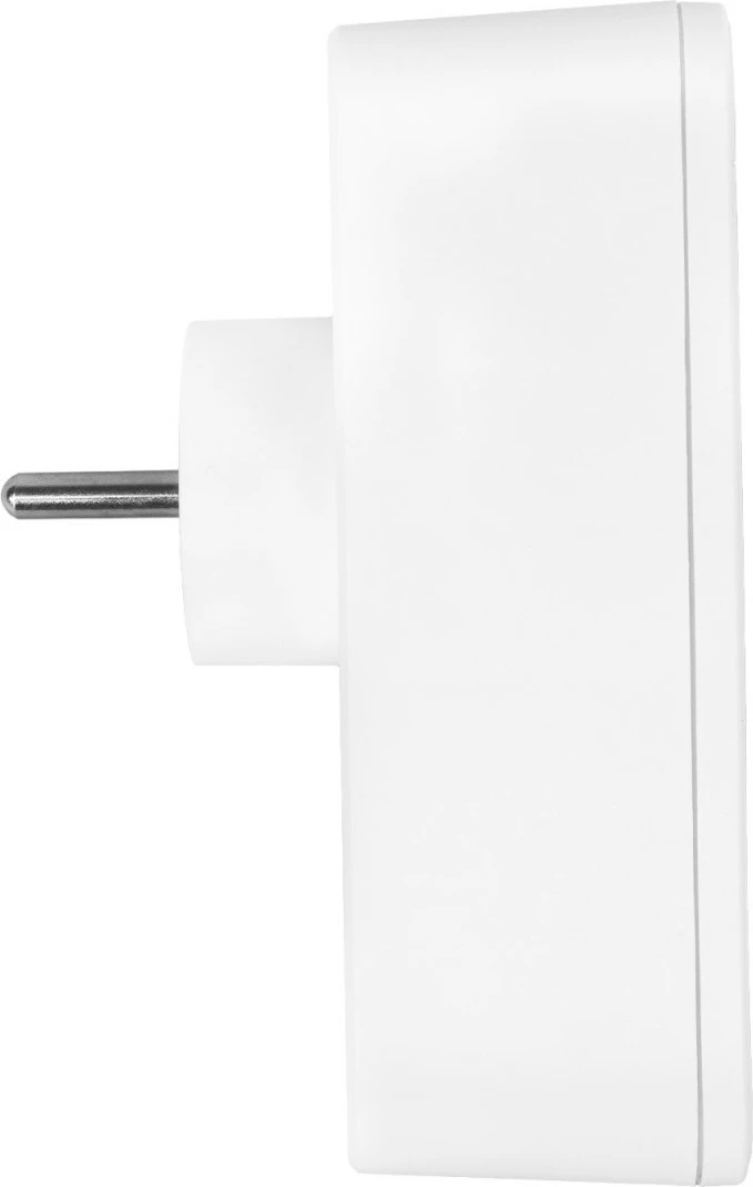 Ndarës prizash Maclean MCE248 F/W, 3 dalje (2 të sheshta + 1 me tokëzim), 2xUSB-A 18W, 2xUSB-C PD 20W, e bardhë