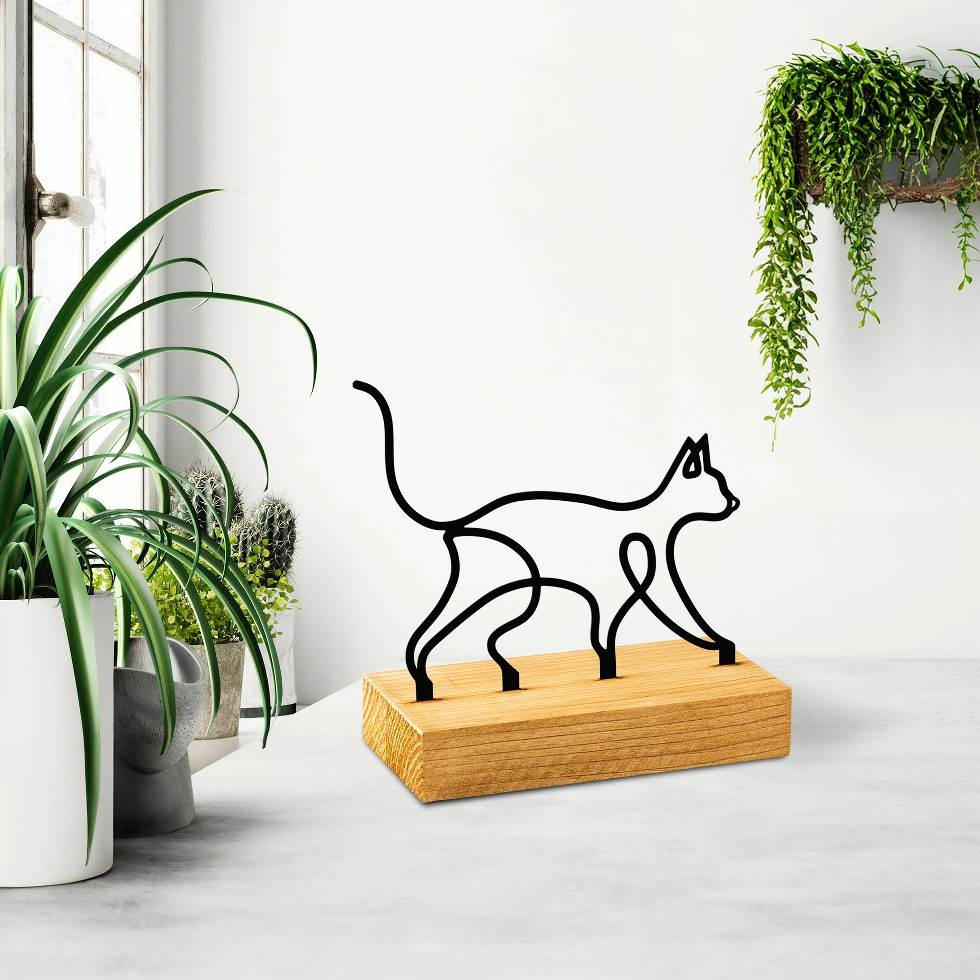 Objekt dekorativ Aberto Design, Meow, i zi - 2