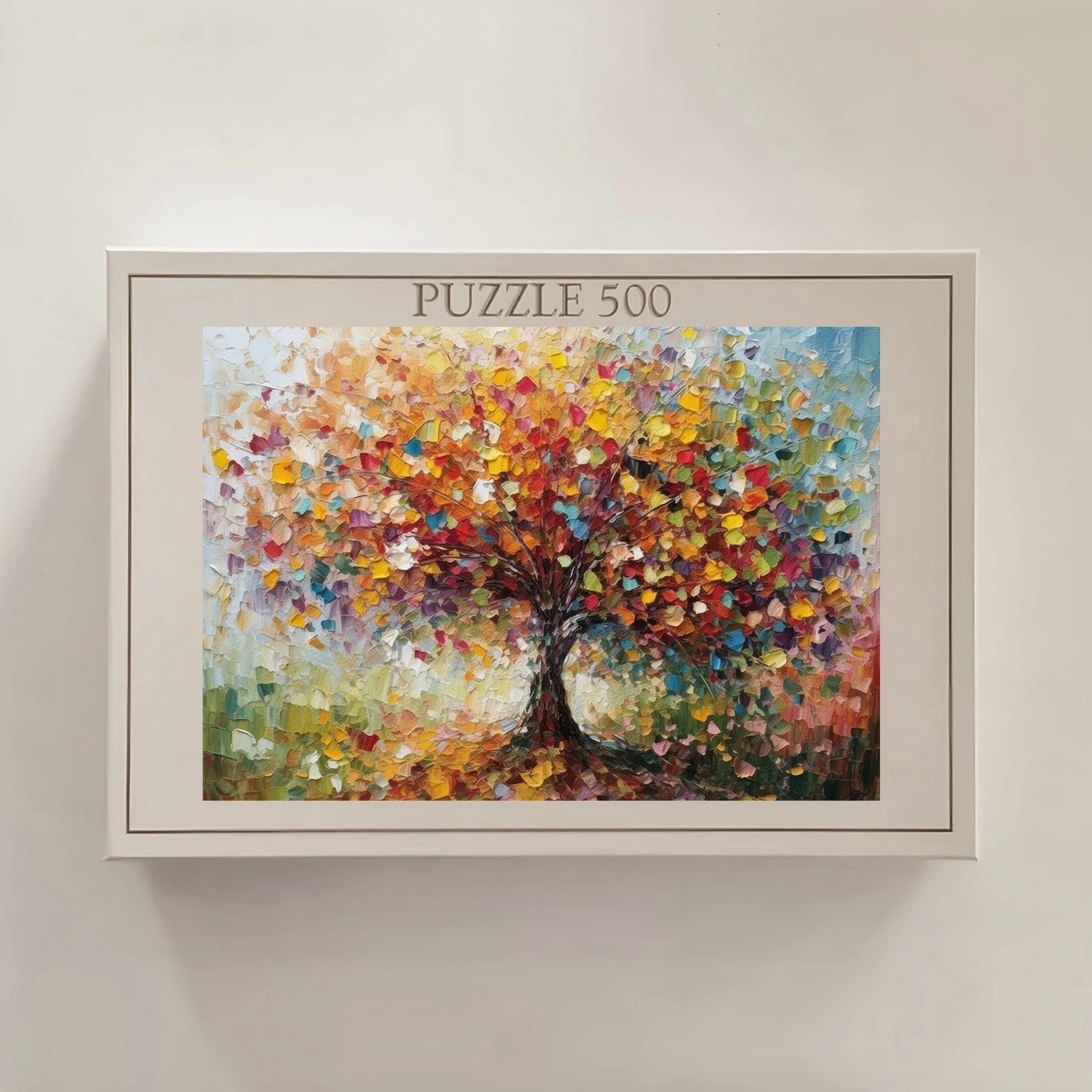 Puzzle 500 copë, Evila Originals, shumëngjyrësh, PZL_0106_500