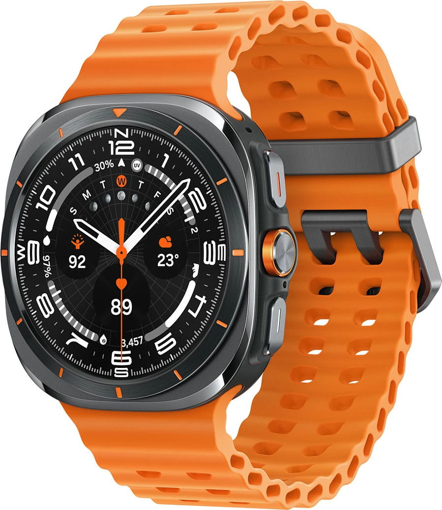 Smartwatch Samsung Galaxy Watch Ultra, 3.81 cm, AMOLED, Wi-Fi, GPS, ngjyrë portokalli