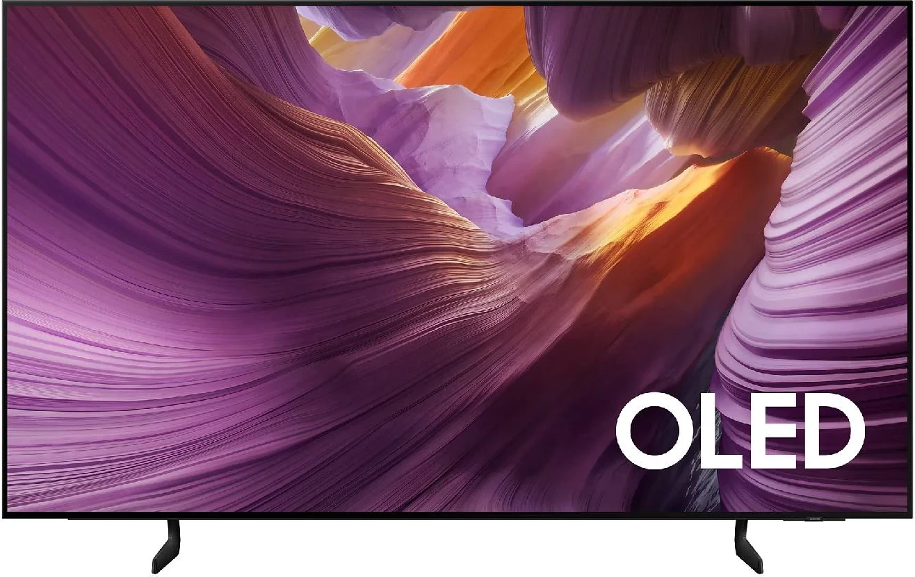 Televizor OLED Samsung QE77S85FAEXXH 77\" 4K UHD Smart TV, gri e errët