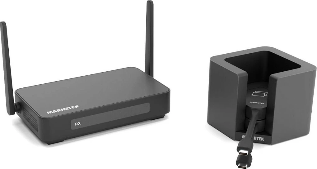 Sistem prezantimi HDMI pa kabllo Marmitek Stream 4K Pro, 4K, HDMI 2.0, PoE, i zi