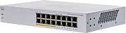 Switch Cisco CBS110, 16 porta, Gigabit, PoE, rack 1U