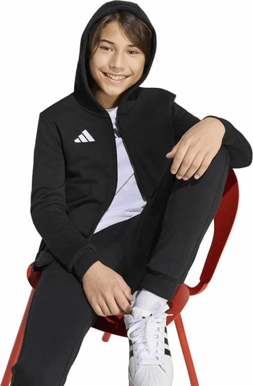Duks për fëmijë adidas, i zi [Madhësia: 116 cm]