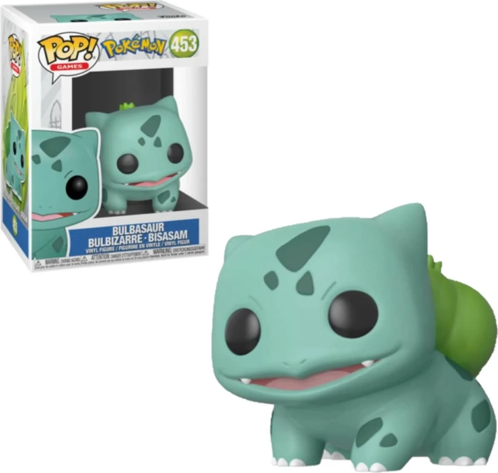 Figurinë koleksionuese Funko Pop Games Pokémon Bulbasaur