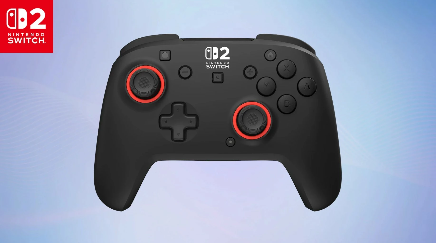 Kontroller lojërash wireless Turtle Beach Rematch për Nintendo Switch 2, bateri e rikarikueshme deri 40 orë, i zi