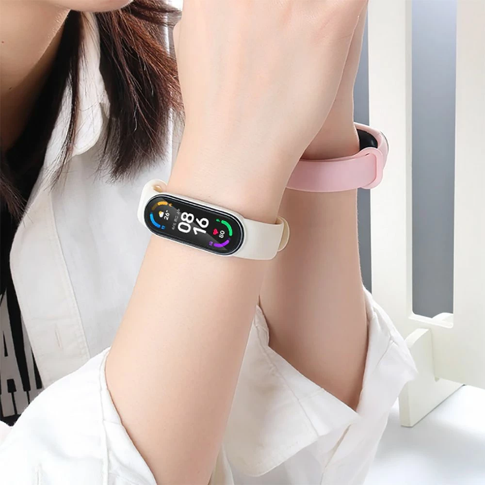 Rrip Tech-Protect IconBand për Xiaomi Mi Band 5/6/7/NFC, i zi