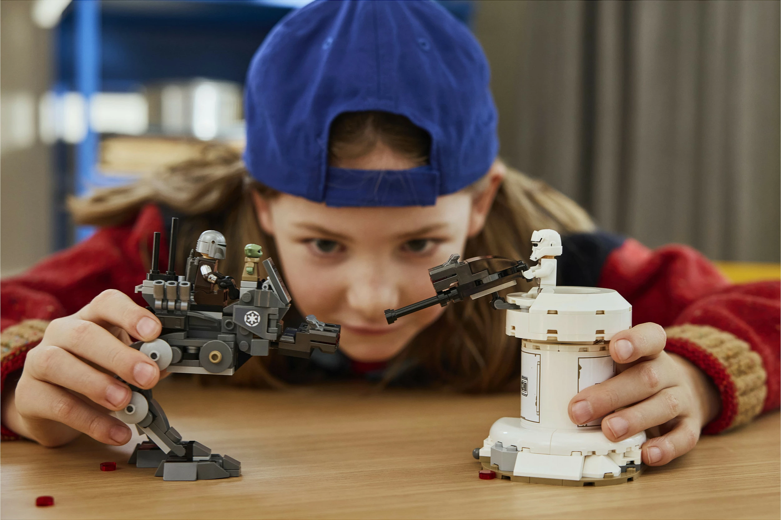 Set ndërtimi LEGO Star Wars 75444 AT-RT Attack, 297 pjesë, shumëngjyrësh