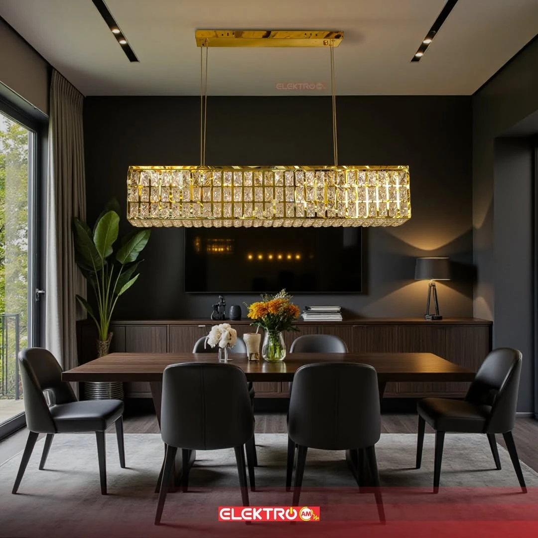 Abazhure LED Kristal i Varur 31322-1000