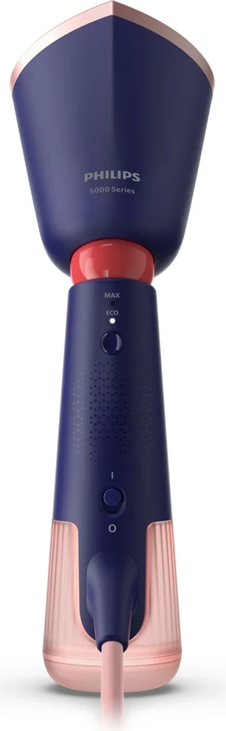 Hekur me avull dore Philips STH5030/20 1400W rezervuar 0.2L kabllo 2m, blu, set me dorezë dhe çantë