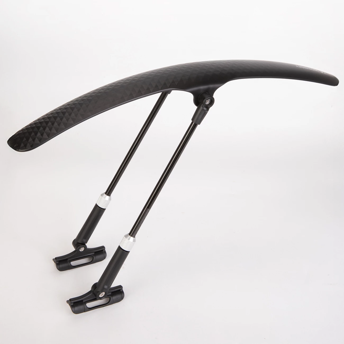 mbrojtëse balte biçiklete, Wozinsky WBR-01, e rregullueshme universale 28-32 cm, montim përpara/prapa, e zezë