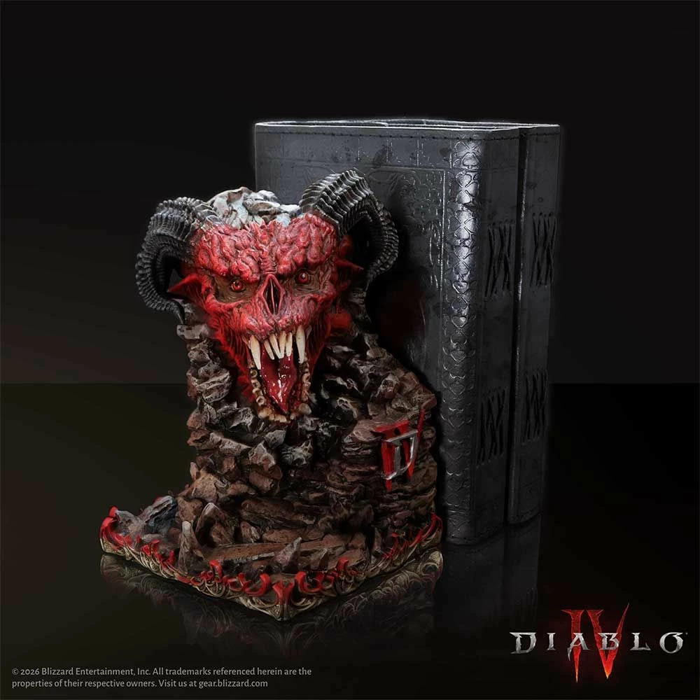 Mbajtës librash Nemesis Now Diablo IV Minion of Hell 18.3 cm