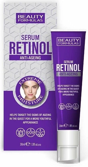 Serum kundër plakjes Beauty Formulas Retinol, 30 ml