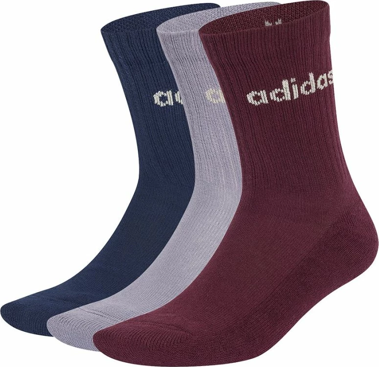 Çorape adidas Cushioned Linear Crew 3P KQ6800 [Madhësia: 43 - 45]
