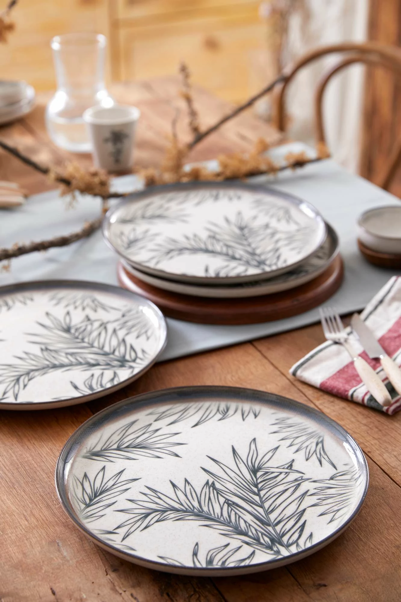Set për shërbim torte (4 copë), Hermia Concept, NPMOD27DUS4880794